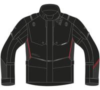Modeka Trohn Motorcycle Textile Jacket, black/dark grey, size 4XL