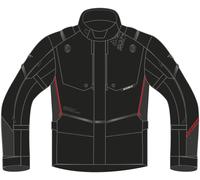 Modeka Trohn Motorcycle Textile Jacket, black/dark grey, size M