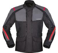 Modeka Varus waterproof Motorcycle Textile Jacket, black-grey, size XL for Men