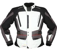Modeka Viper LT, textile jacket 5XL Light Grey/Dark Grey/Black