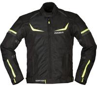 Modeka Yannik Air Motorcycle Textile Jacket, black-yellow, size 4XL for Men