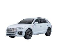 Model 1:24 for AUDI Q5 SUV Car Model Alloy Diecasts Metal Vehicles Simulation Sound Light Collection Battery not included(White)