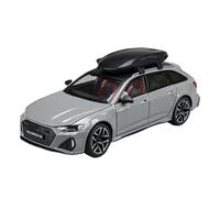 Model 1/24 for Audi RS6 Avant Station Wagon Alloy Car Model Diecast Metal Vehicles Battery not included(Gray)