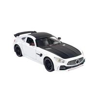 Model 1:24 for GT AMG Alloy Sports Car Diecast Model (Batteries Not Included)(White)