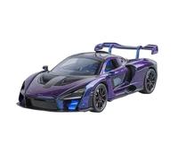 Model 1:24 for McLaren for Senna Supercar Die-Cast Model Car with Sound and Light Effects (Batteries Not Included)(Purple)