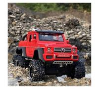 Model 1:28 for G63 6X6 AMG tire off-road vehicle alloy car die-cast model not include batteries(Red)
