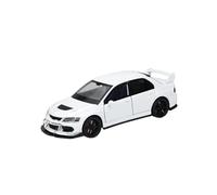 Model 1:32 for Mitsubishi for Lancer Evolution Ninth Generation Super Racing Metal Alloy Diecast Car Model (Batteries Not Included)(White)
