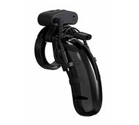 Model 22 - Chastity - 4.5" - Cock Cage with Electro - Black