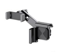 Model 3 And Model Y Adjustable Car Phone Mount Holder For Central Console Display ABS Material, 54 85 Mm Width Compatibility, Secure Clamping, Black