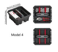 B2C Tool Storage Tote Tray Heavy Duty Caddy Holdall Deep Compartment 3 Sizes Model 4