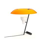 Model 548 Table Lamp Dark Brass/Orange