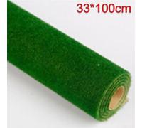 Model Accessories Grass Landscape Mat Rolls for Wargaming Environments (Dark Green 33 * 100cm)