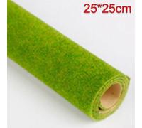 Model Accessories Grass Landscape Mat Rolls for Wargaming Environments (Green 25 * 25cm)