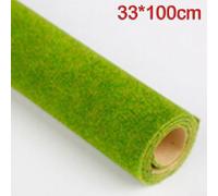 Model Accessories Grass Landscape Mat Rolls for Wargaming Environments (Green 33 * 100cm)