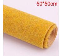 Model Accessories Grass Landscape Mat Rolls for Wargaming Environments (Yellow 50 * 50cm)