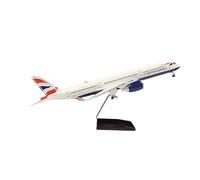 Model Aircraft British Airways Aeroplane Replica Lights Large Scale Concorde Premium Collectible Aviation Adults Pilot Gift Decor Home Office (A350)