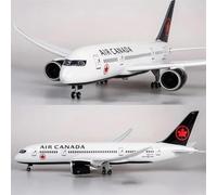 Model Airplane 1/130 Scale Model Aircraft For Air Canada B787 Dreamliner Model With Lights And Wheels Diecast Resin 43cm Scale Plane Model(No light)