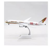 Model Airplane 1:200 Fit For Aviation Airliner B787-9 A9C-FG 70th Anniversary Collection Gift Ornament Scale Plane Model