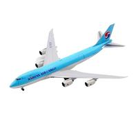 Model Airplane 1:400 B747-8F HL7629 For Korean Air Cargo Airlines with landing gear die-cast, display model aircraft kit Scale Plane Model