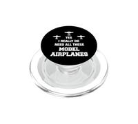 Model Airplane Apparel - Funny Great Enthusiasts Design PopSockets PopGrip for MagSafe