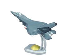 model airplane For 1:30 China Airshow J-35 Carrier-based Fighter Jet Die-cast Alloy Aircraft Model Collector's Edition With Landing Gear toy airplane kit(Green)