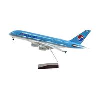 model airplane For 45.5cm Airplane Model 1/160 Scale A380 International Airline Aircraftwith Light & Wheels Die-Cast Plastic Resin Model toy airplane kit(Nolied)
