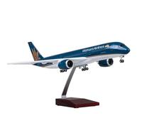 model airplane For 47CM Vietnam Airlines Model A350 Die Casting Resin Model Airplane With Lights And Wheels 1/142 Scale Aircraft toy airplane kit(Nolight)