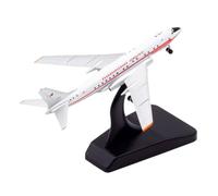 model airplane For Alloy Collectible Aircraft Gift Vintage Model 1:400 Alitalia Aircraft TU-104A Diecast Metal Aircraft Jet Kit toy airplane kit(White)