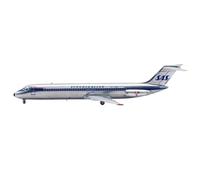 model airplane For Diecast 1:200 Scale SAS Aviation DC-9-40 Alloy Airplane Model Collectible Toy Airplane Kit Gift toy airplane kit