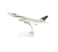Model Airplane For Pakistan PIA AIRLINES AEROPLANE MODEL BOEING 747 AIRPLANE 16CM METAL ALLOY DIECAST 1:400 AIRPLANE MODEL TOYS Scale Plane Model