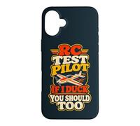 Model Airplane Humor Pilot RC Plane Hobbyist Flyer Case for iPhone 16 Plus