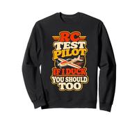 Model Airplane Humor Pilot RC Plane Hobbyist Flyer Sweatshirt
