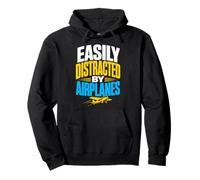 Model Airplane Lover RC Plane Hobbyist Flyer Pullover Hoodie
