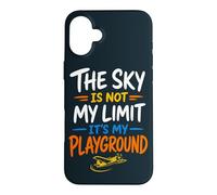 Model Airplane Pilot Hobbyist Flyer RC Plane Case for iPhone 16 Plus