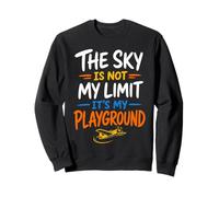 Model Airplane Pilot Hobbyist Flyer RC Plane Sweatshirt
