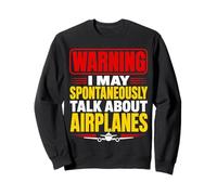 Model Airplane Pilot RC Plane Hobbyist Flyer Sweatshirt