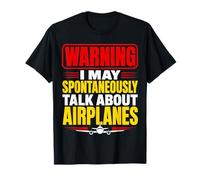 Model Airplane Pilot RC Plane Hobbyist Flyer T-Shirt