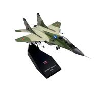 Model Airplane Scale Airplanes 1/100 For Russian MIG-29 Mig29 Fulcrum C Fighter Diecast Metal Assembled Finished Plane Scale Plane Model(Mig29 Russian)