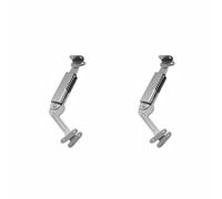 Model B 2 Pack Lid Support Hinge, Iron Lift Up Stay Hinge Heavy Duty Furniture Hardware for Box, Wardrobe, Cabinet, Dresser