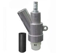 Model B1/B2 Sandblasting Gun Kit with 6/8/10/12mm Boron Carbide Nozzle for Sandblasting Cabinet B2 sandblasting Gun + Boron Carbide 35 * 20 * 10 1pcs