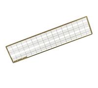 Model Boat 1:100 Warship Model Universal Railing Etched Brass Baluster Length 290mm Height 10mm RC Boat Upgrade Balustrade Handrail(5pcs version)