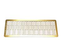 Model Boat Etching 1/100 Scale Brass Photo-Etched Railings And Ladders For Warship Model Metal Upgrade Parts For Ship Models