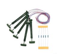 Model Building Mast Light with Series Resistors Included