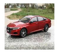 Model Car 1 18 For 2022 Accord 10th Generation Hybrid Alloy Car Model Adult Collection Display Classic Cars Collectible(Red)
