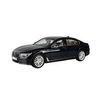 Model Car 1 18 For BMW 750Li Blue Black Alloy Die Casting Static Model Car Crafts Collection Men Gift Classic Cars Collectible