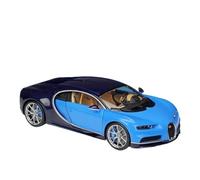 Model Car 1 18 For Bugatti Chiron 2016 Sport Car Simulation Vehicle Diecast Alloy Model Car Toys Gifts Classic Cars Collectible(Blue)