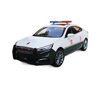 Model Car 1 18 For FAW Hongqi H5 Police Car Alloy Die Casting Model Collection Toy Car Children's Gift Classic Cars Collectible(C)