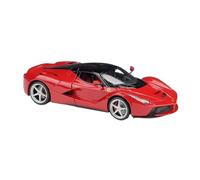 Model Car 1 18 For Ferrari LaFerrari Car Model Super Sports Car Alloy Die-cast Car Model Collection Decoration Ornaments Classic Cars Collectible(Red)