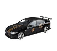 Model Car 1 18 For Jaguar XE SV PROJECT 8 Alloy Vehicles Model Diecast Metal Sound Light Collectible Toy Gifts Classic Cars Collectible(Black)