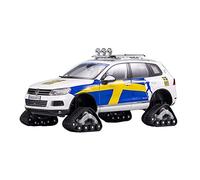 Model Car 1 18 For Volkswagen Touareg Modified Snowmobile Painted Version Alloy Die Casting Static Model Collection Classic Cars Collectible